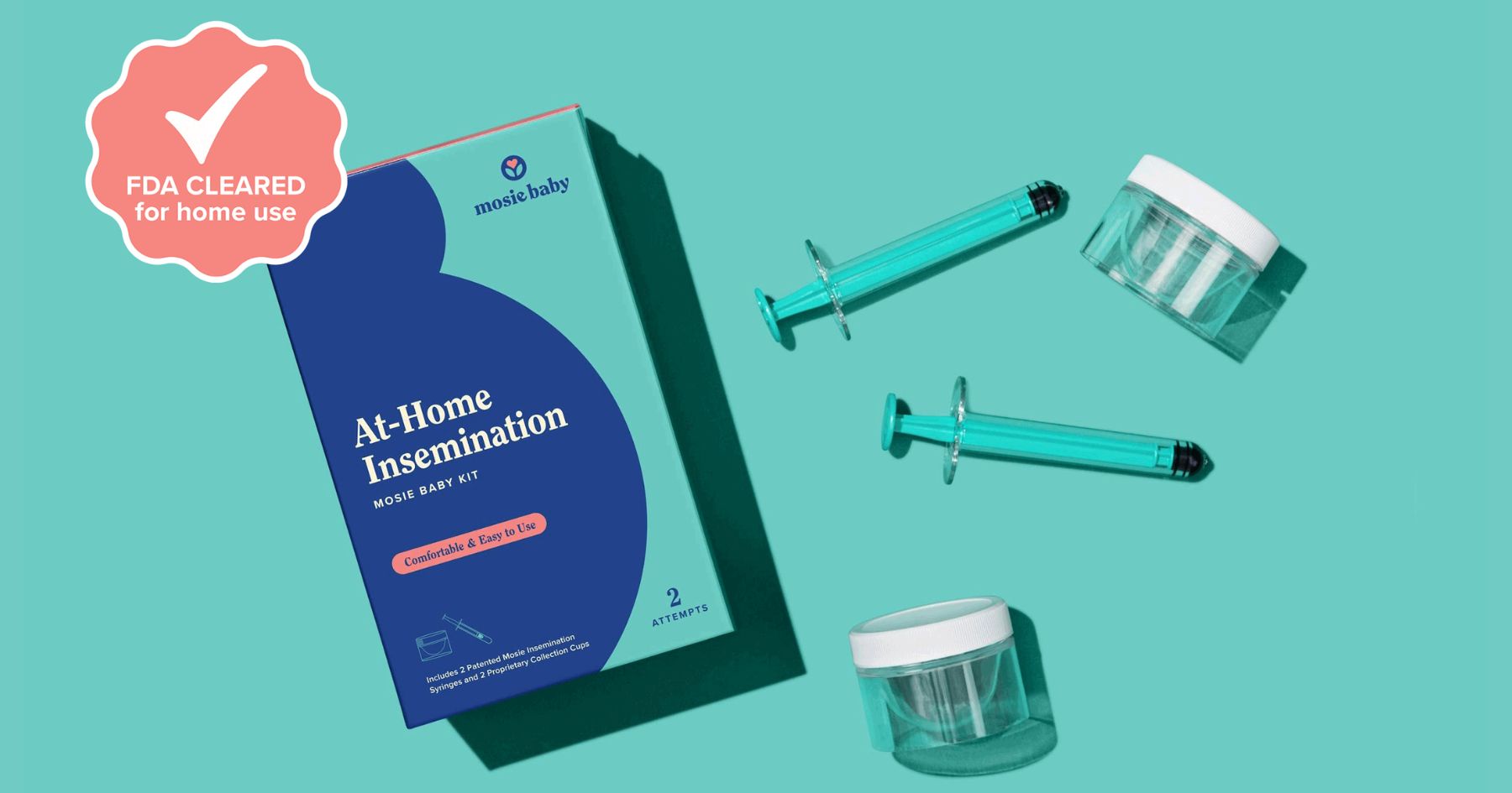 Mosie Baby becomes the first company to receive FDA Clearance for at-home intravaginal insemination