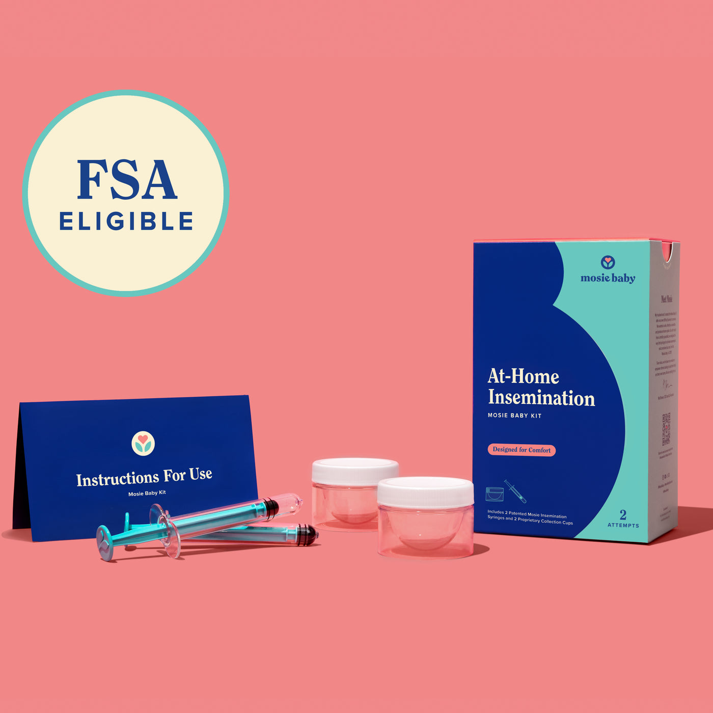 FDA-Cleared At-Home Insemination Kit - Mosie Baby