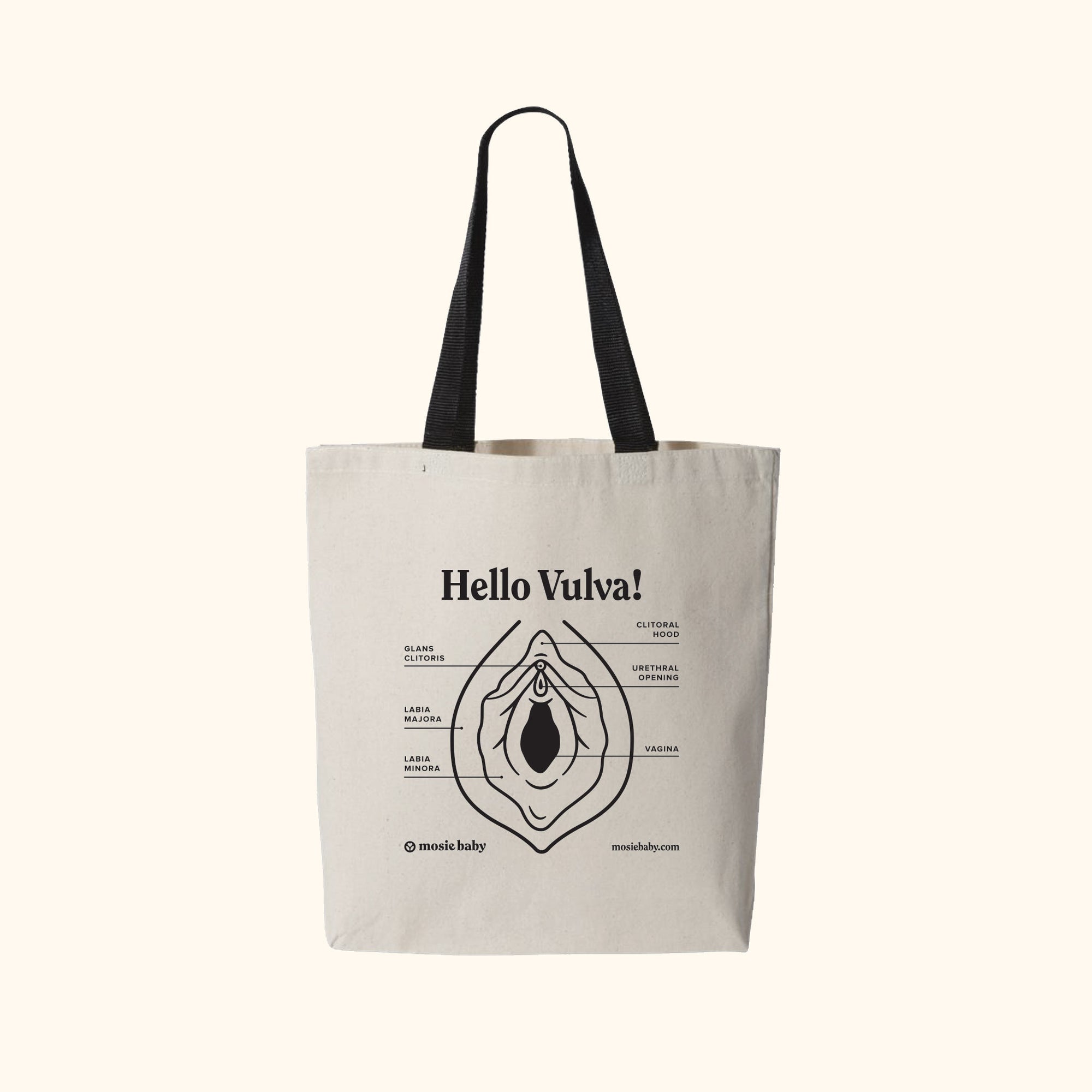 Hello Vulva Tote Bag - Mosie Baby